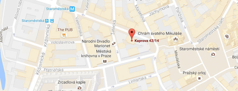 Kaprova 42/14, 110 00 Praha 1